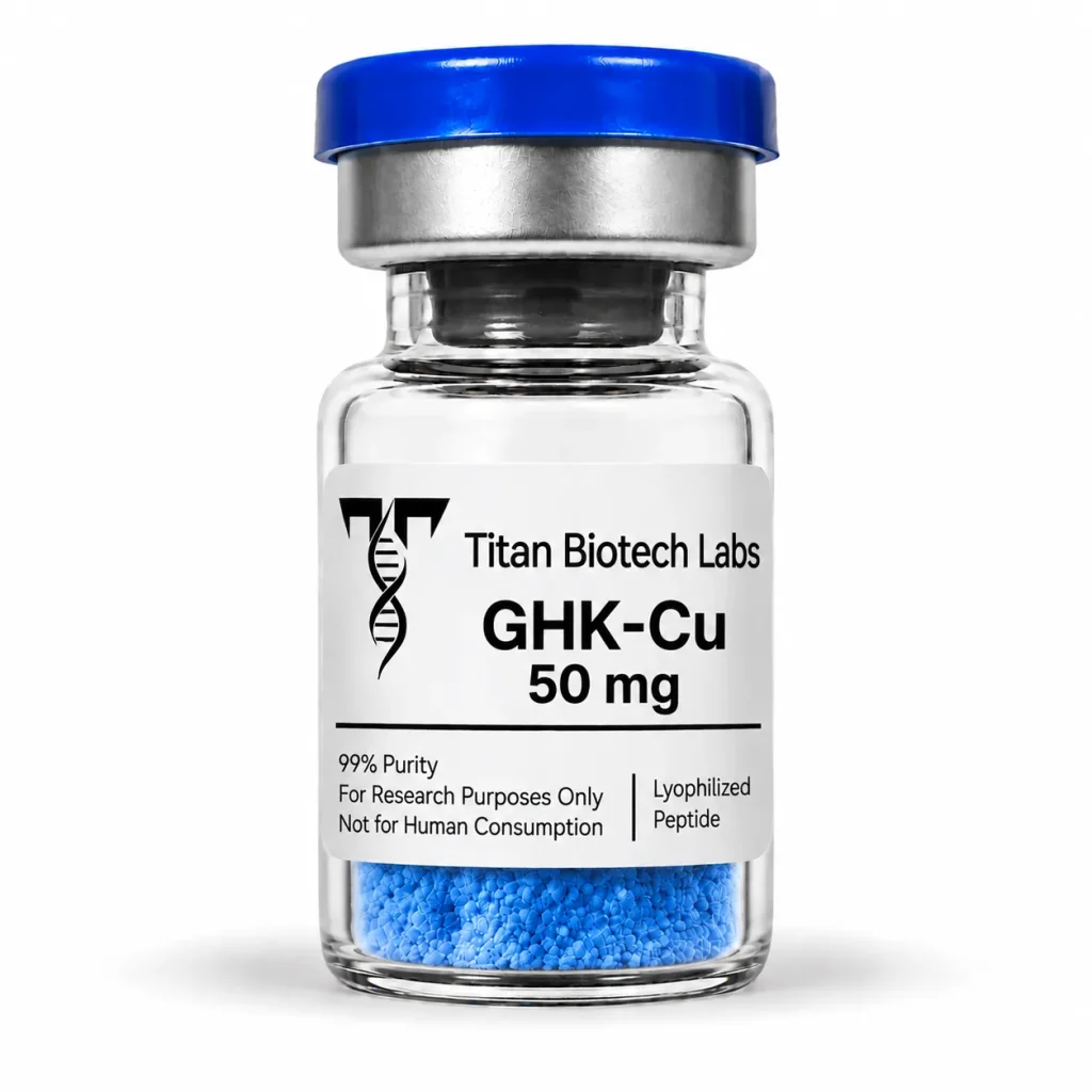 GHK-Cu 50mg — research peptide vial