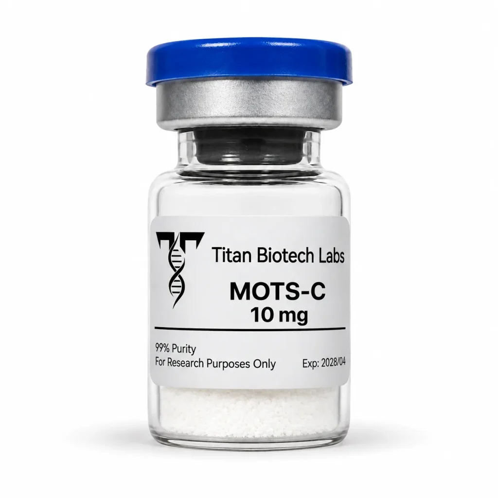 MOTS-c 10mg — research peptide vial