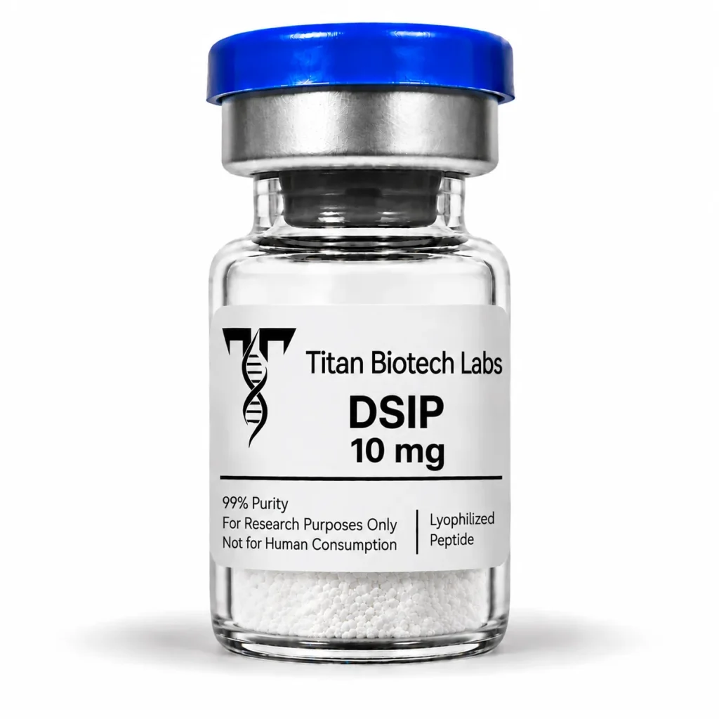 DSIP 10mg — research peptide vial